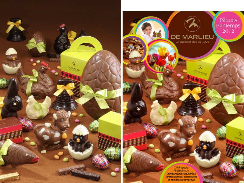De Marlieu chocolaterie couverture catalogue